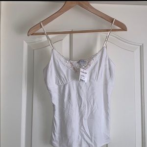 Bebe Beaded Cami NWT